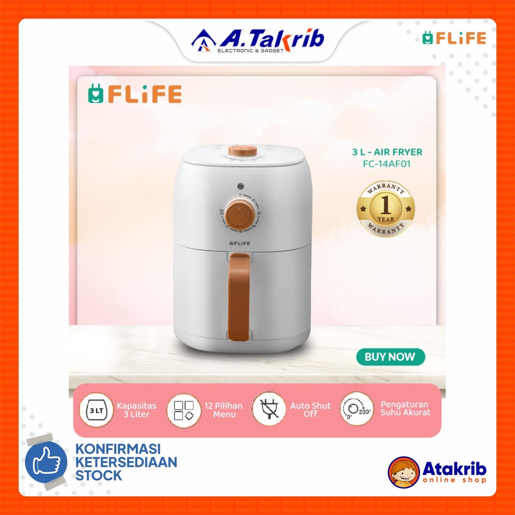 FLIFE AIR FRYER FC14AF01 