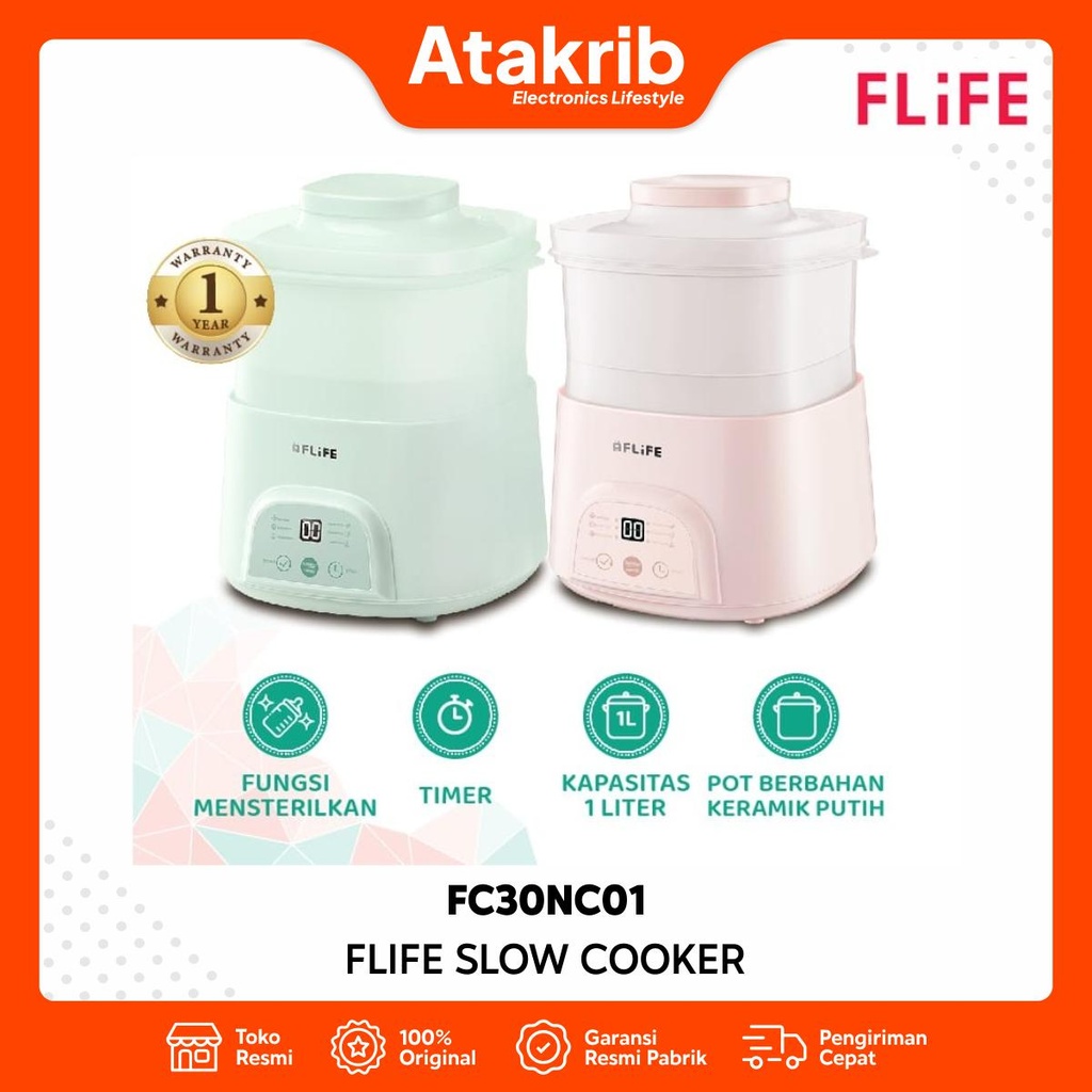 FLIFE SLOW COOKER FC30NC01 