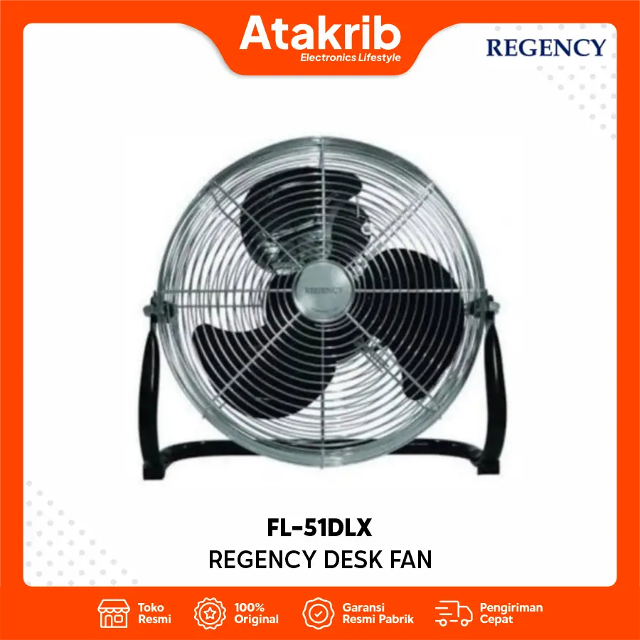 REGENCY DESK FAN FL-51DLX 