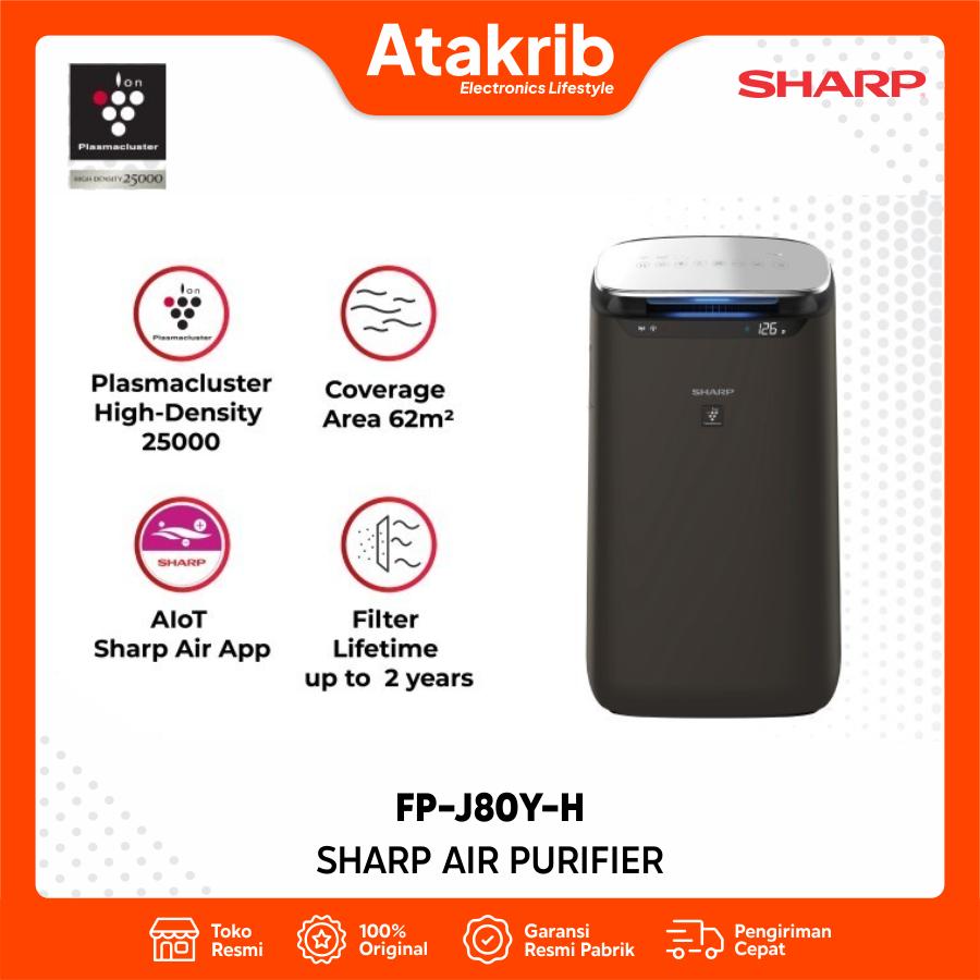 SHARP AIR PURIFIER FP-J80Y-H 