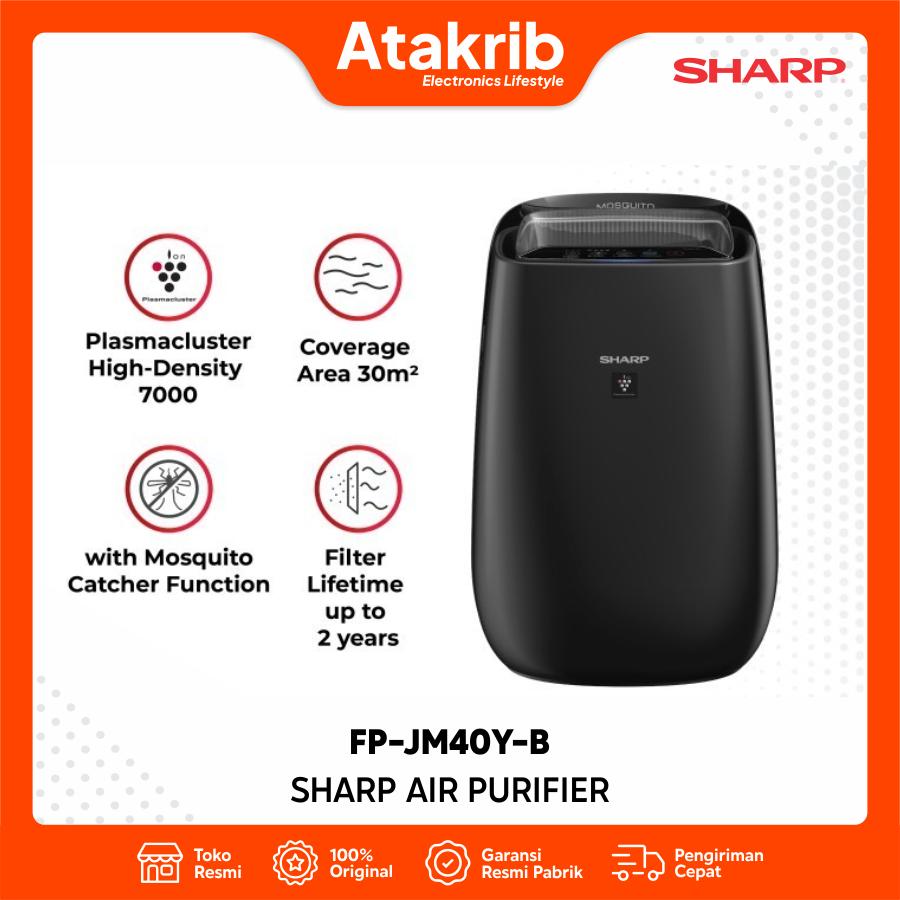 SHARP AIR PURIFIER FP-JM40Y-B 