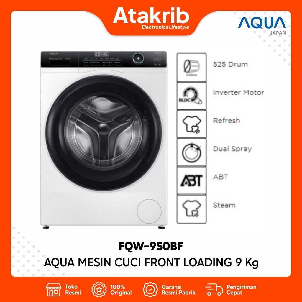AQUA FRONT LOADING FQW-950BF 