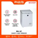 SHARP CHEST FREEZER FRV-127 