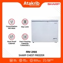 SHARP CHEST FREEZER FRV-210X 