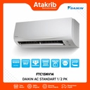 DAIKIN AC STANDART 1/2 PK FTC15NV14 