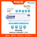 DAIKIN AC STANDART 1/2 PK FTC15YV14 