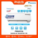 DAIKIN AC INVERTER 1 PK FTKE25YV14 