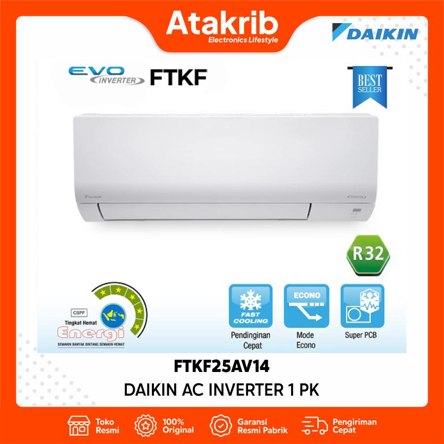 DAIKIN AC INVERTER 1 PK FTKF25AV14 