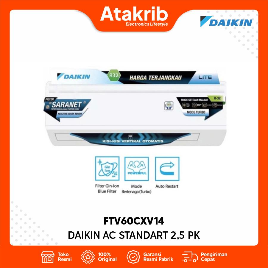DAIKIN AC STANDART 2,5 PK FTV60CXV14 