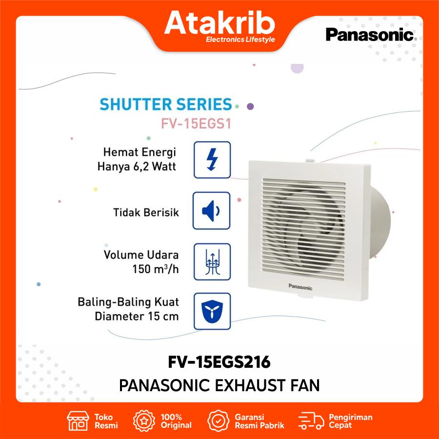 PANASONIC EXHAUST FAN FV-15EGS216 