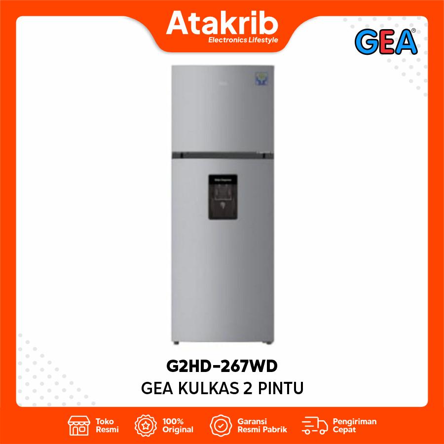 GEA KULKAS 2 PINTU SMALL G2HD-267WD 