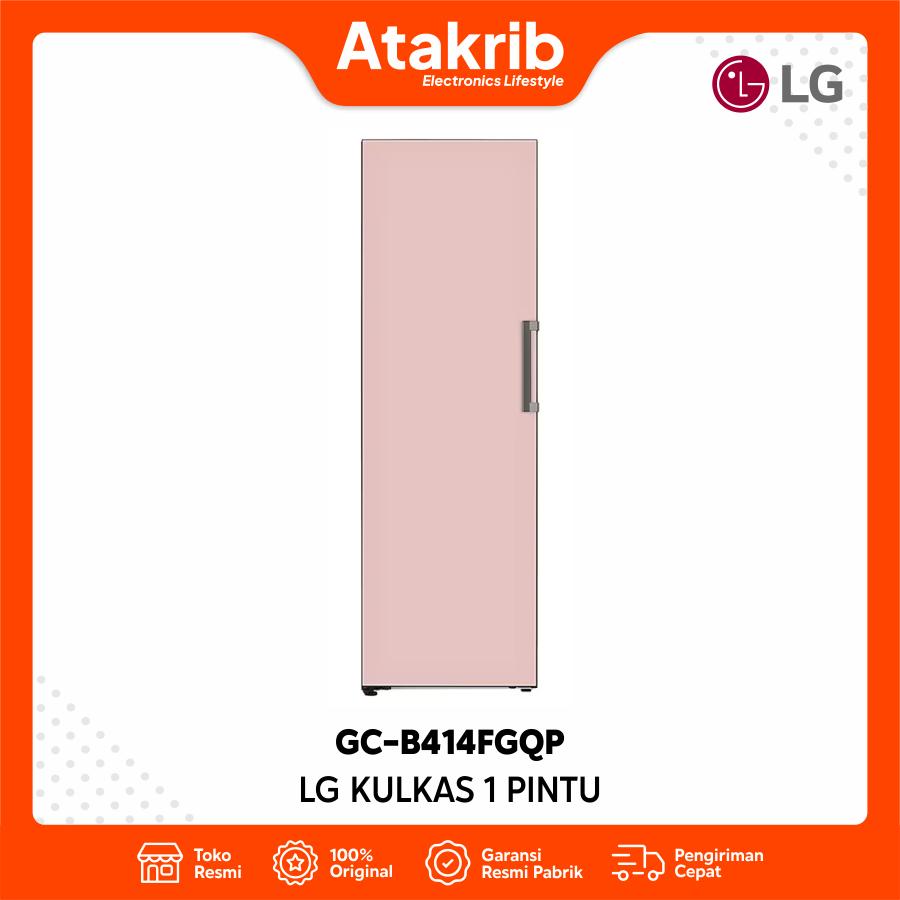 LG KULKAS SIDE BY SIDE GC-B414FGQP 