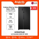 LG KULKAS SIDE BY SIDE GCFB507PLAM 
