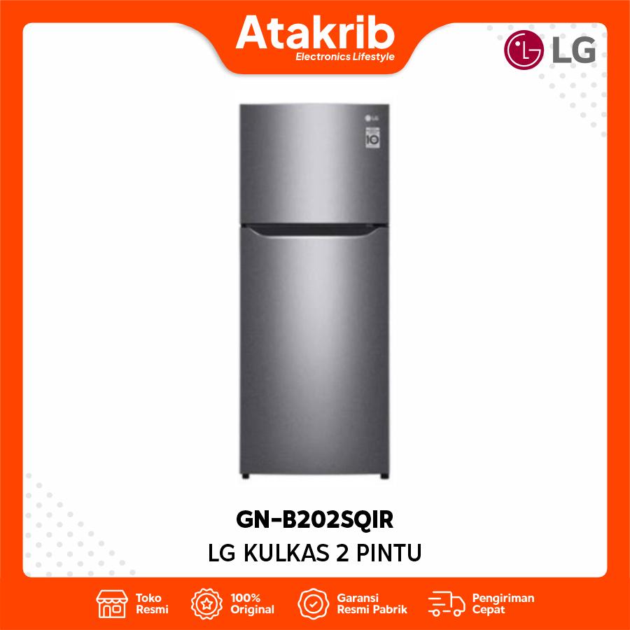 LG KULKAS 2 PINTU SMALL GN-B202SQIR 