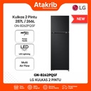 LG KULKAS 2 PINTU SMALL GN-B262PQSF 