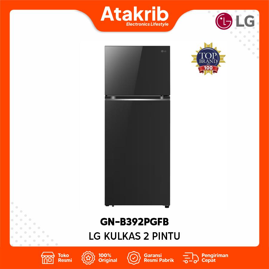 LG KULKAS 2 PINTU BIG GN-B392PGFB 