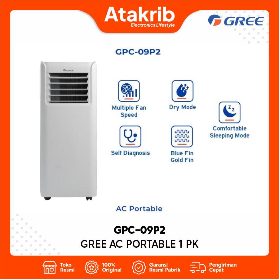 GREE AC PORTABLE  1 PK GPC-09P2 