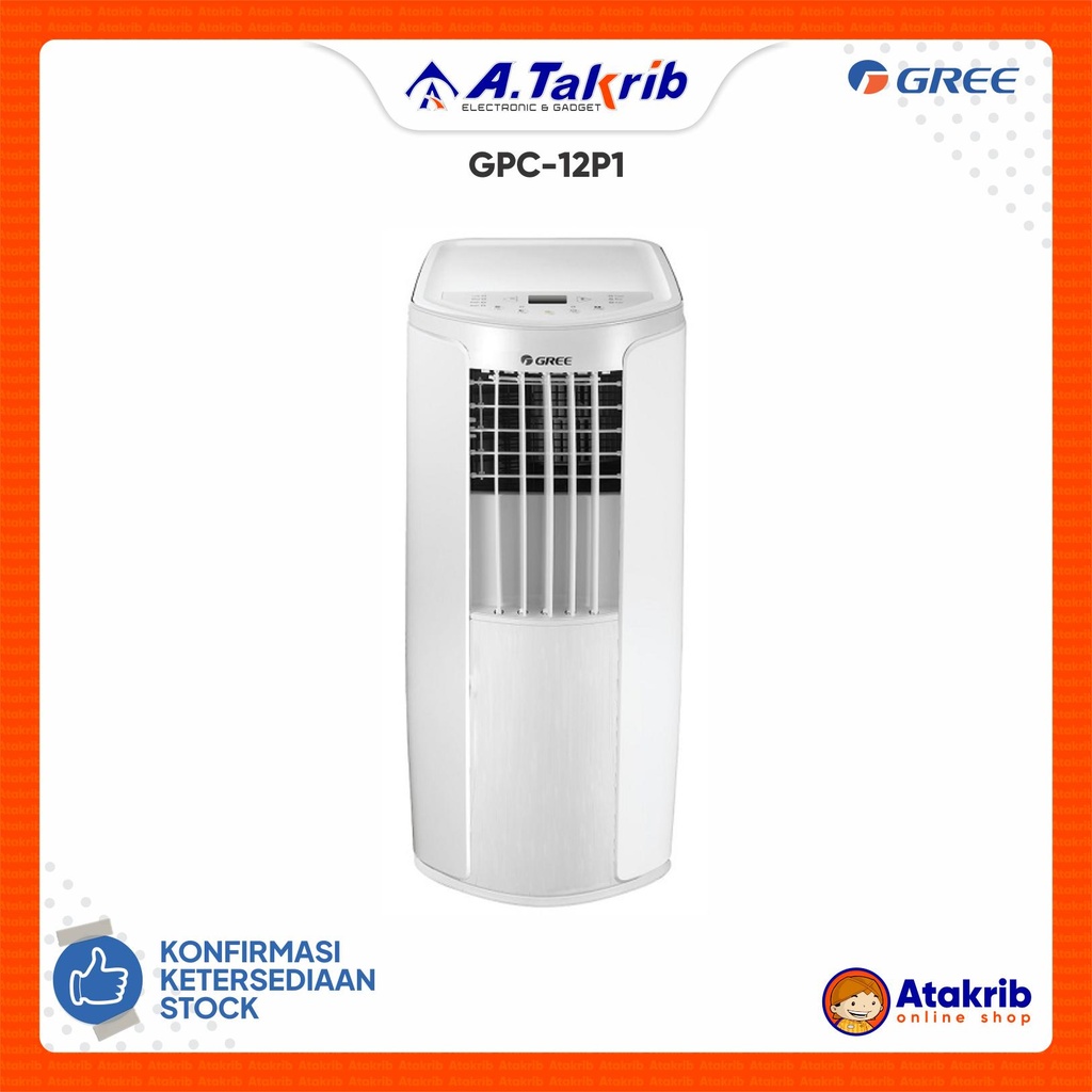 GREE AC PORTABLE 1,5PK GPC-12P1 