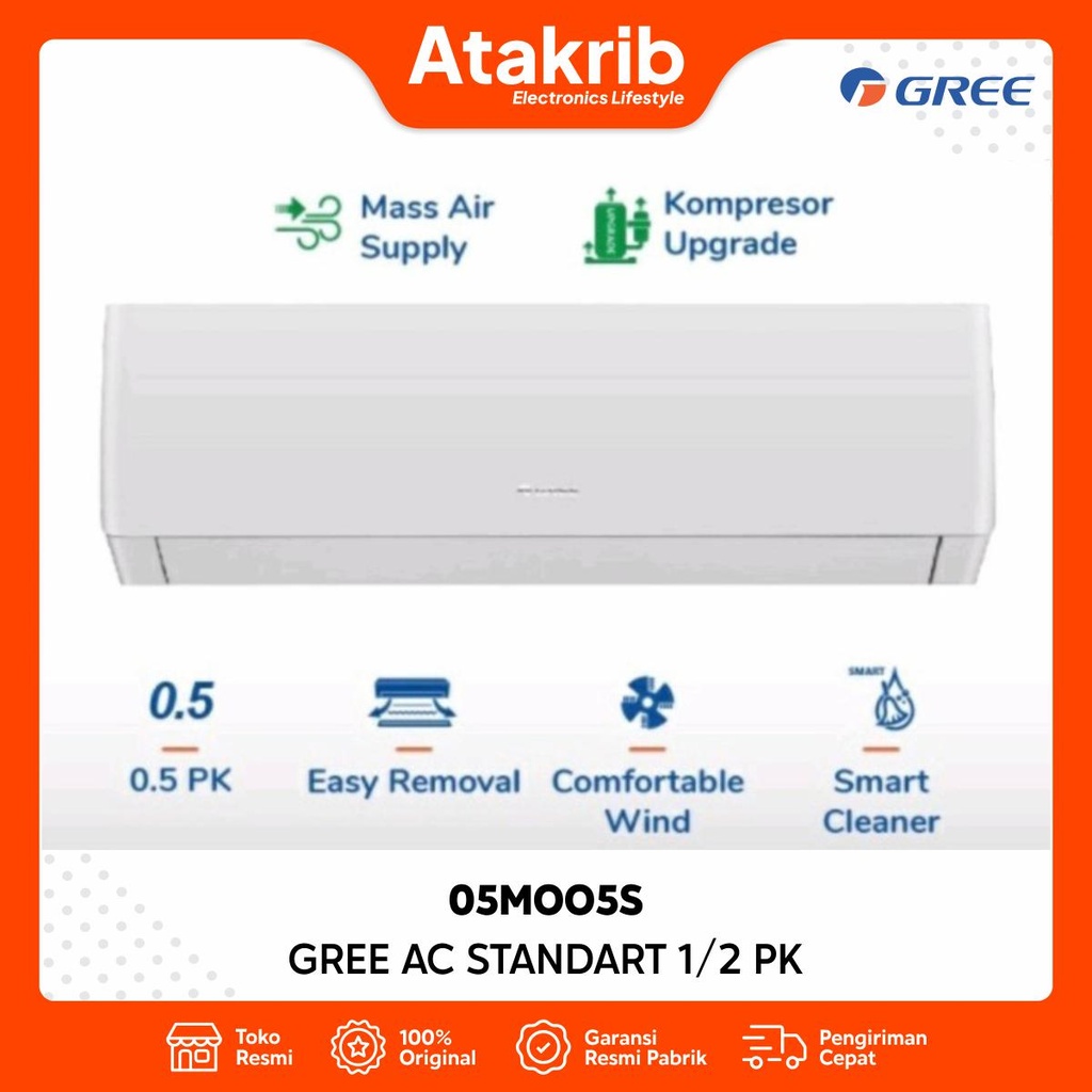 GREE AC STANDART 1/2 PK GWC-05MOO5S-I 