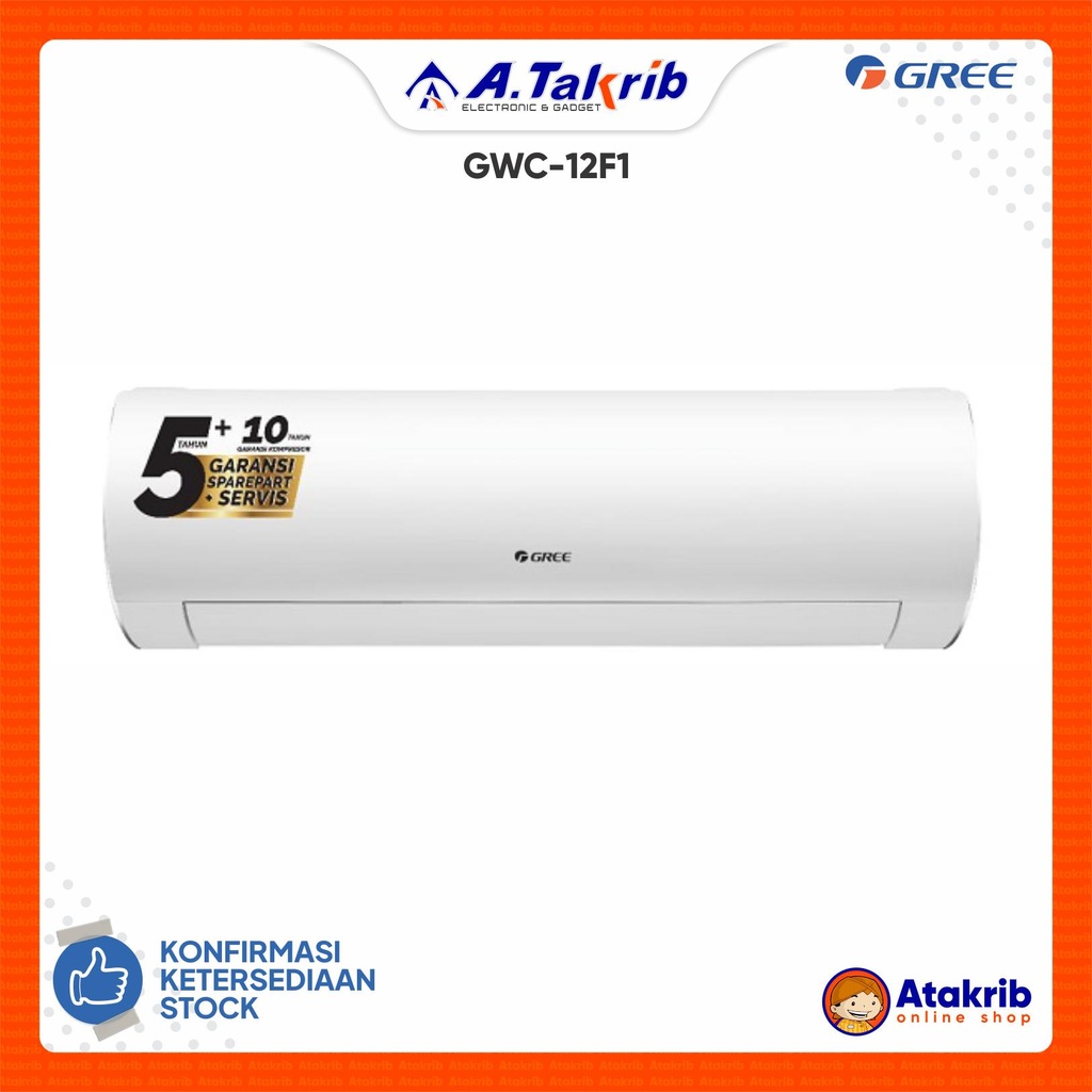 GREE AC INVERTER 1,5 PK GWC-12F1-I 
