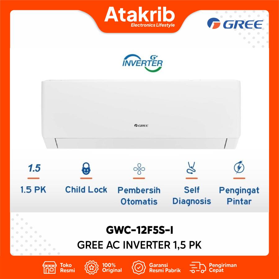 GREE AC INVERTER 1,5 PK GWC-12F5S-I 