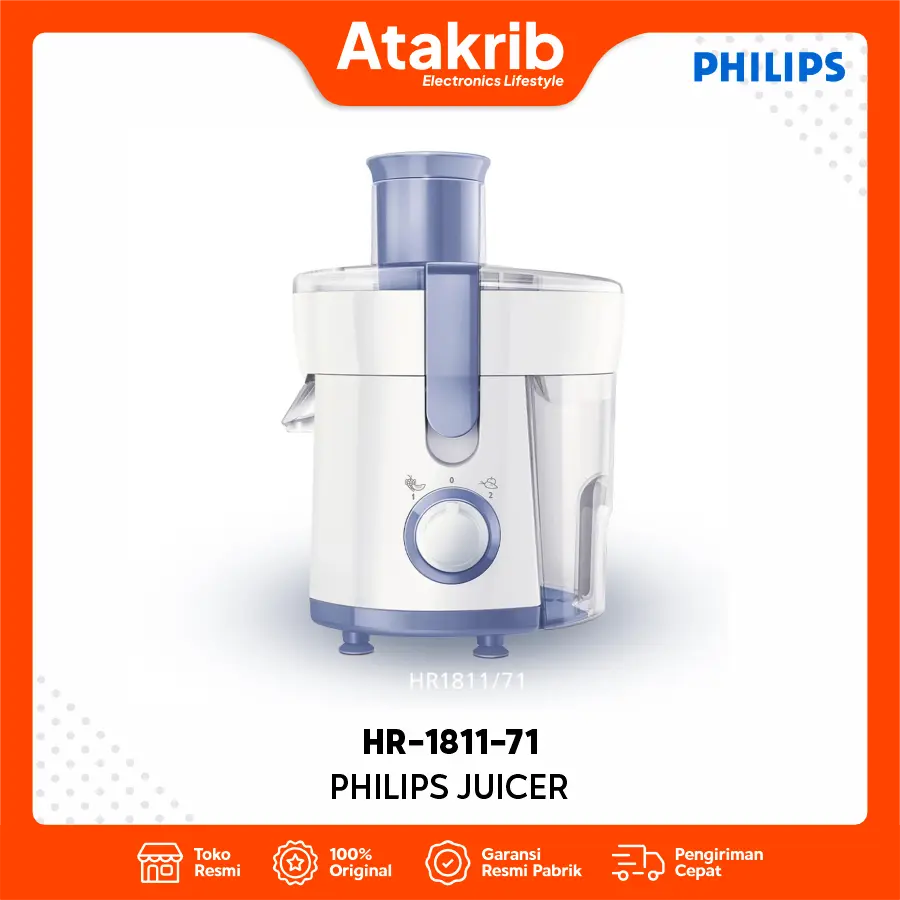 PHILIPS JUICER HR-1811-71 