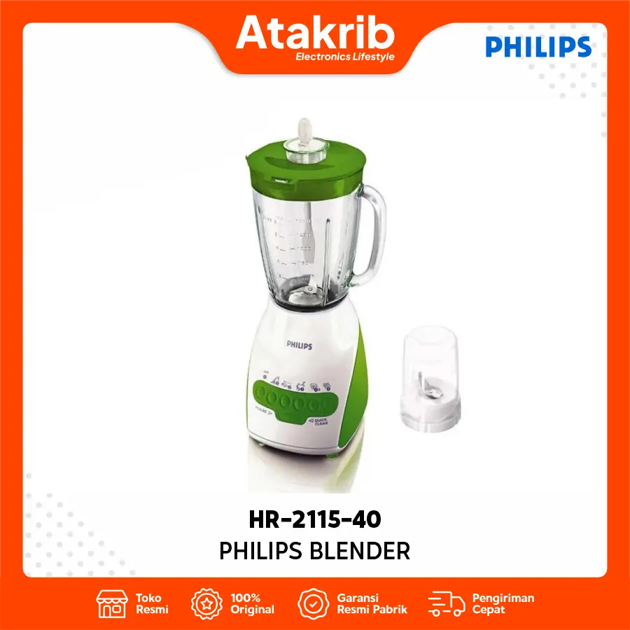 PHILIPS BLENDER HR-2115-40 