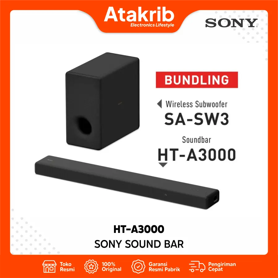 SONY SOUNDBAR HT-A3000 