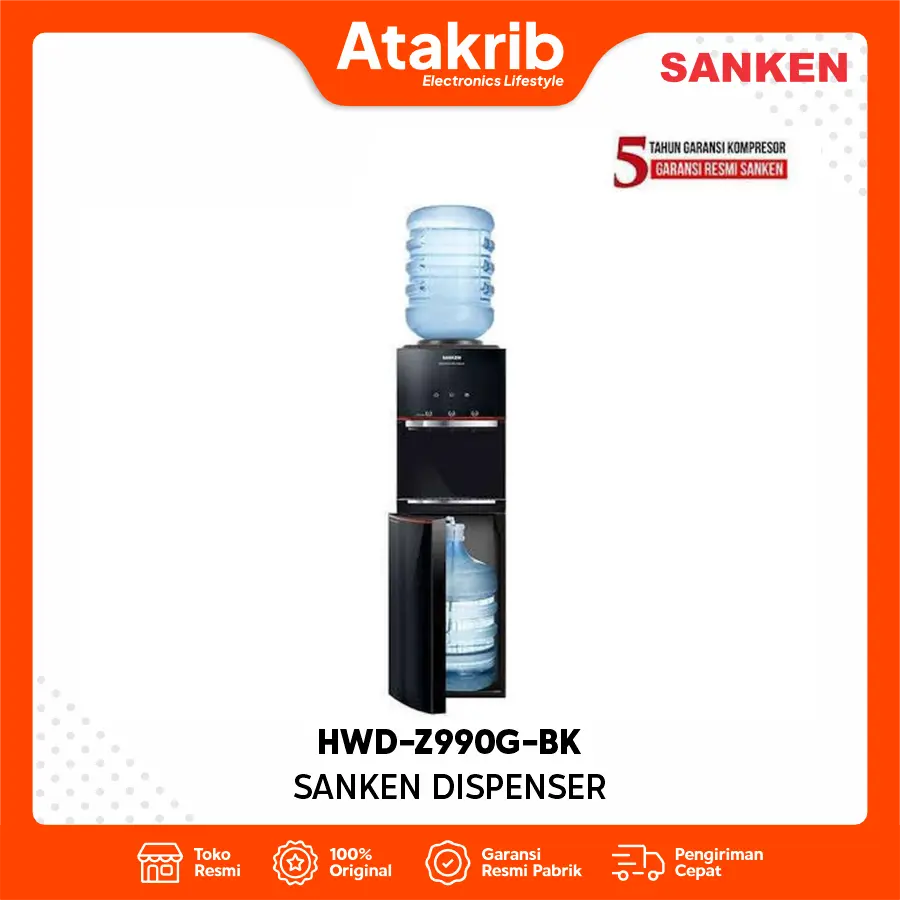 SANKEN DISPENSER HWD-Z990G-BK 