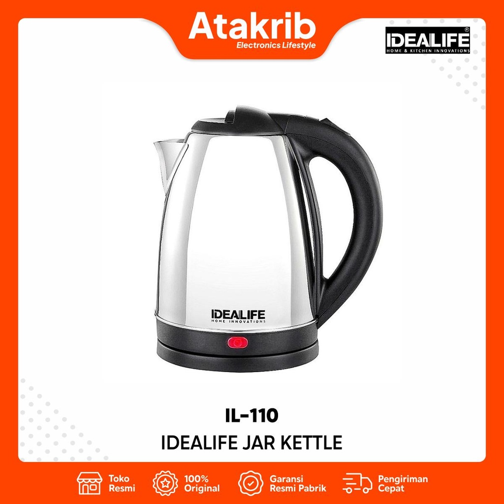 IDEALIFE JAR KETTLE IL-110 