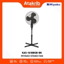 MIYAKO STAND FAN KAS-1618BGB-BK 