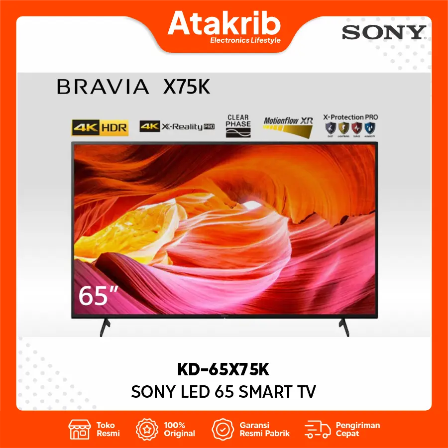 SONY LED 65 KD-65X75K 