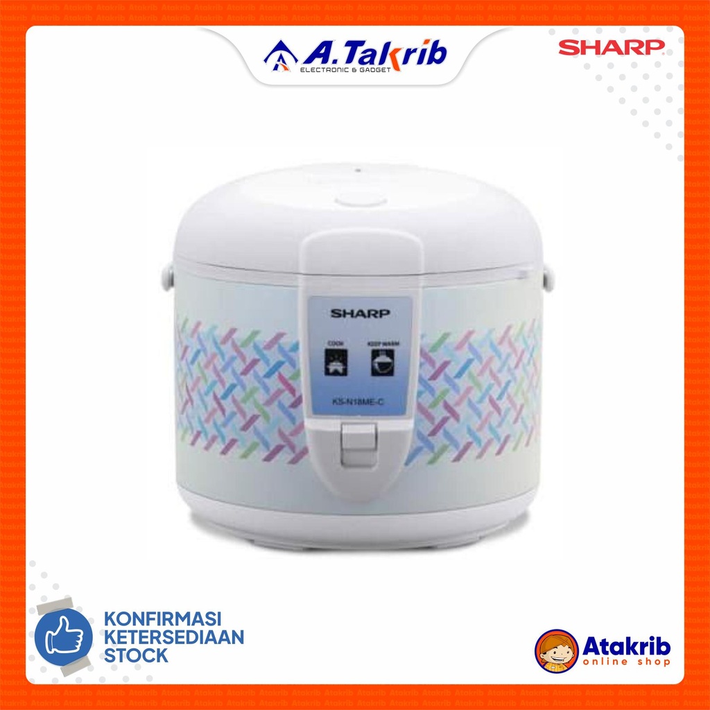 SHARP RICE COOKER KS-N18ME-C 