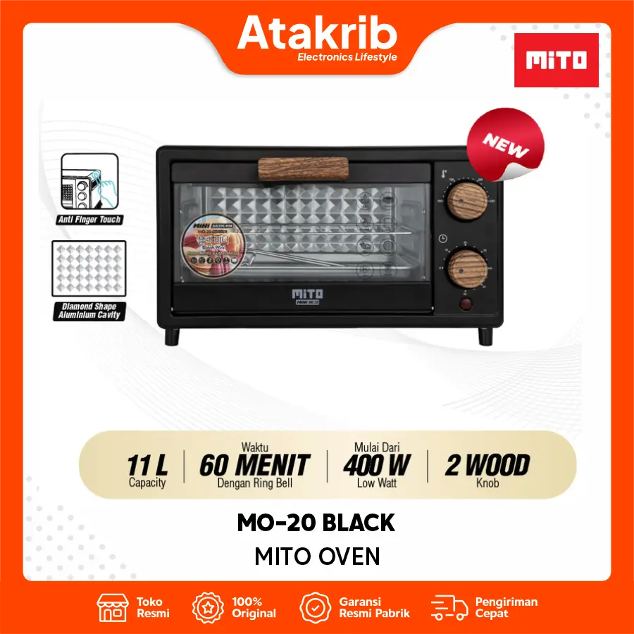 MITO OVEN MO-20 BLACK 