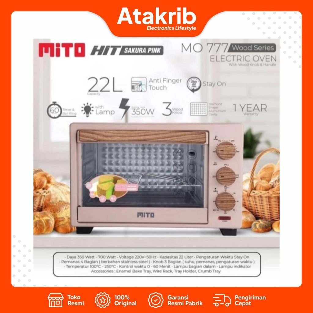 MITO OVEN MO-777-PINK 