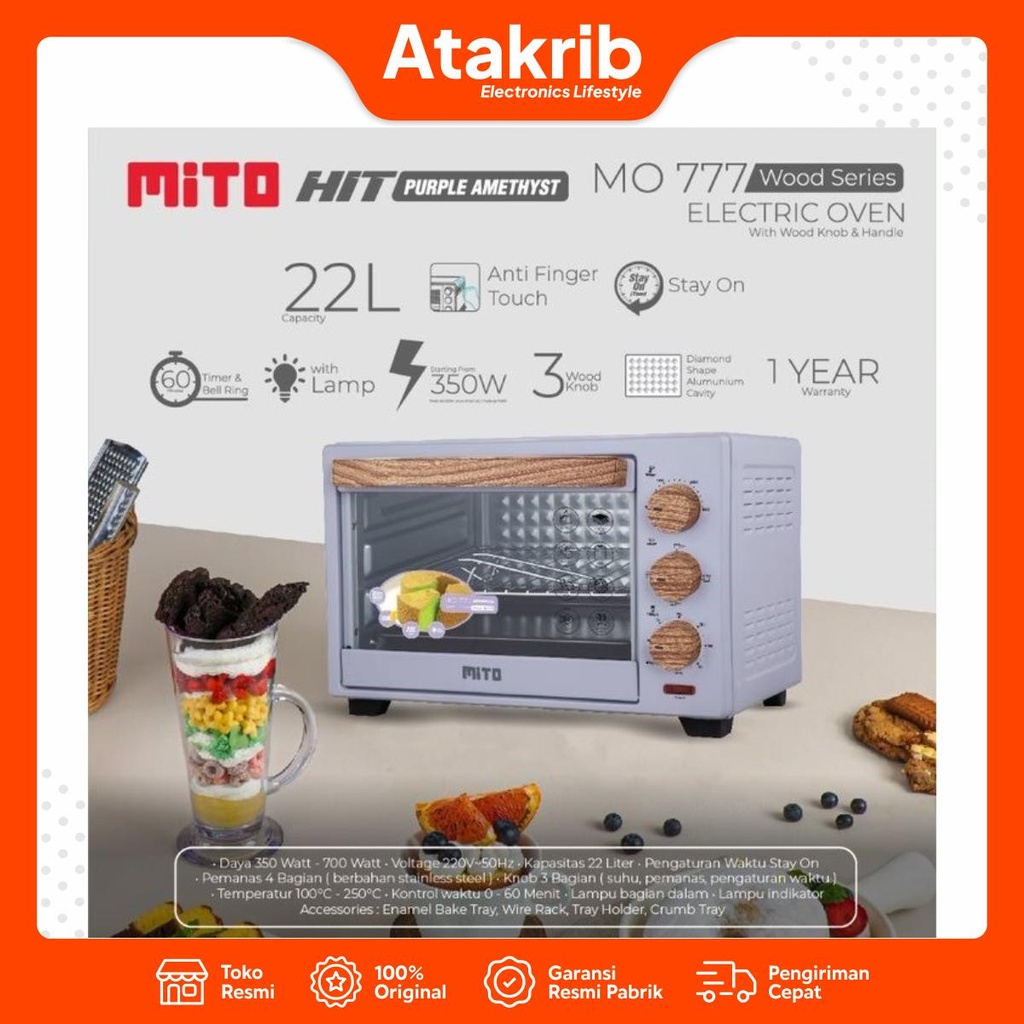 MITO OVEN MO-777-PURPLE 
