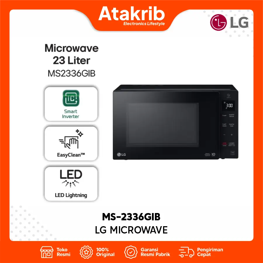 LG MICROWAVE MS-2336GIB 