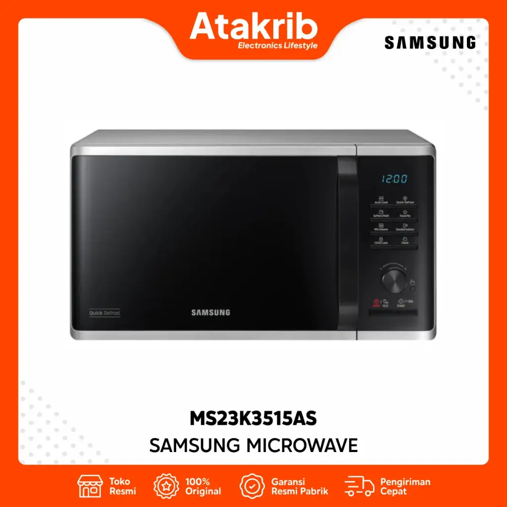 SAMSUNG MICROWAVE MS23K3515AS/SE 