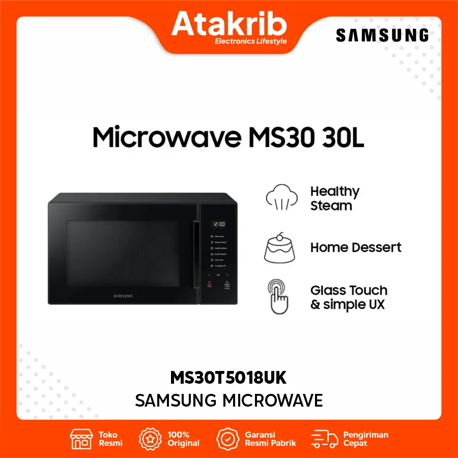 SAMSUNG MICROWAVE OVEN MS30T5018UK/SE 