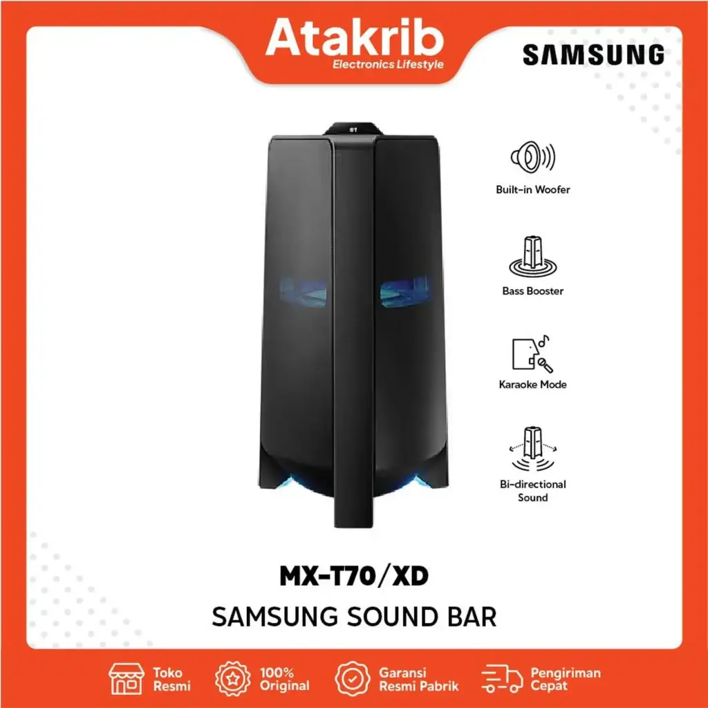 SAMSUNG SOUND BAR MX-T70/XD 