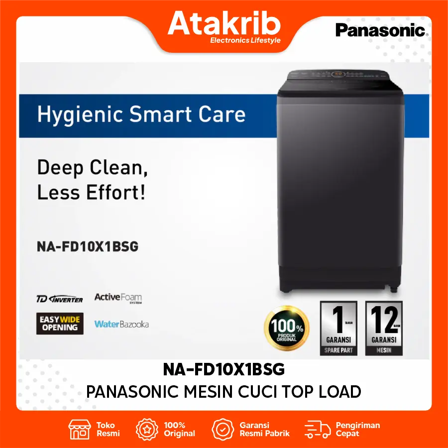 PANASONIC FULL AUTO 1 TB NA-FD10X1BSG 