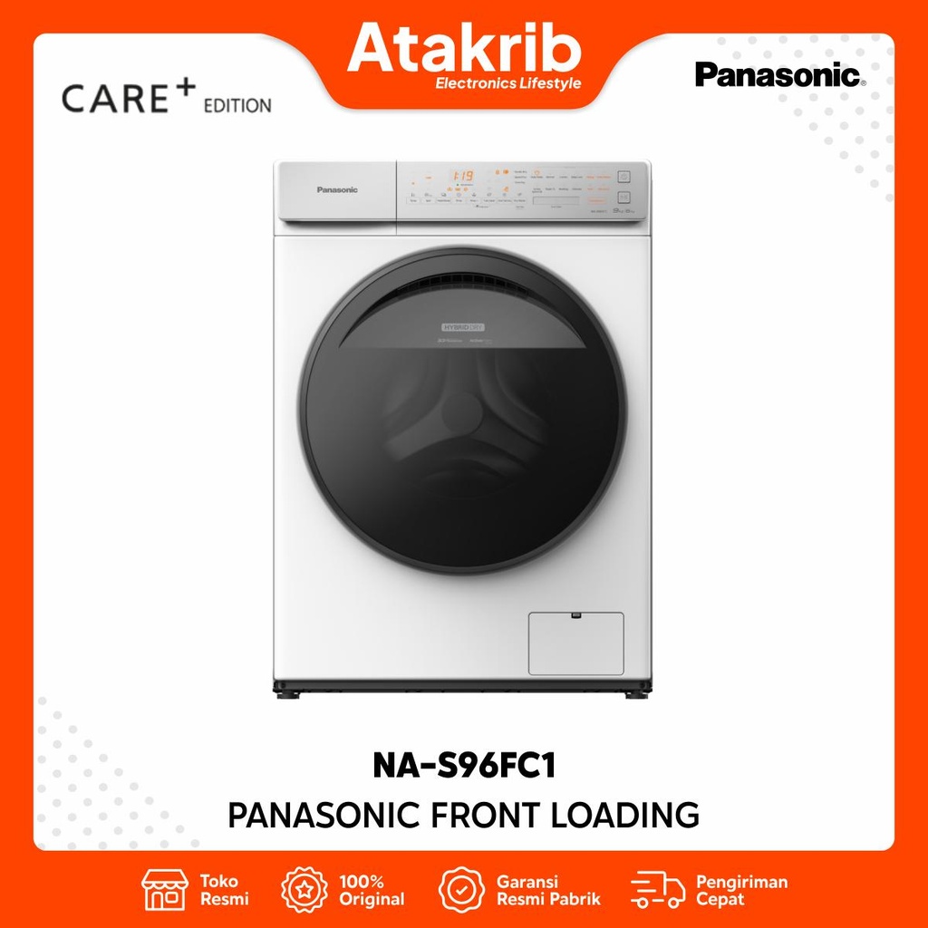 PANASONIC FRONT LOADING NA-S96FC1 