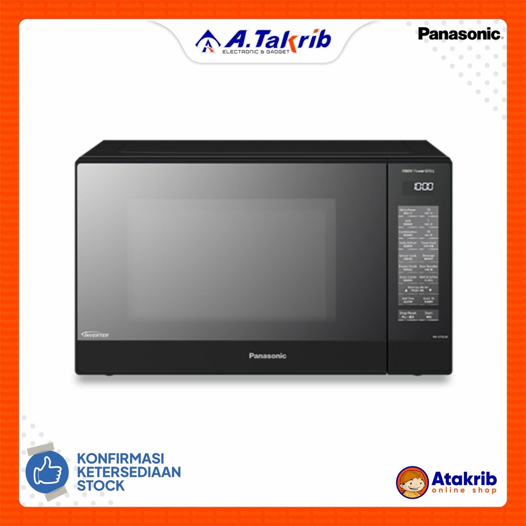 PANASONIC MICROWAVE OVEN NN-GT65JBTTE 