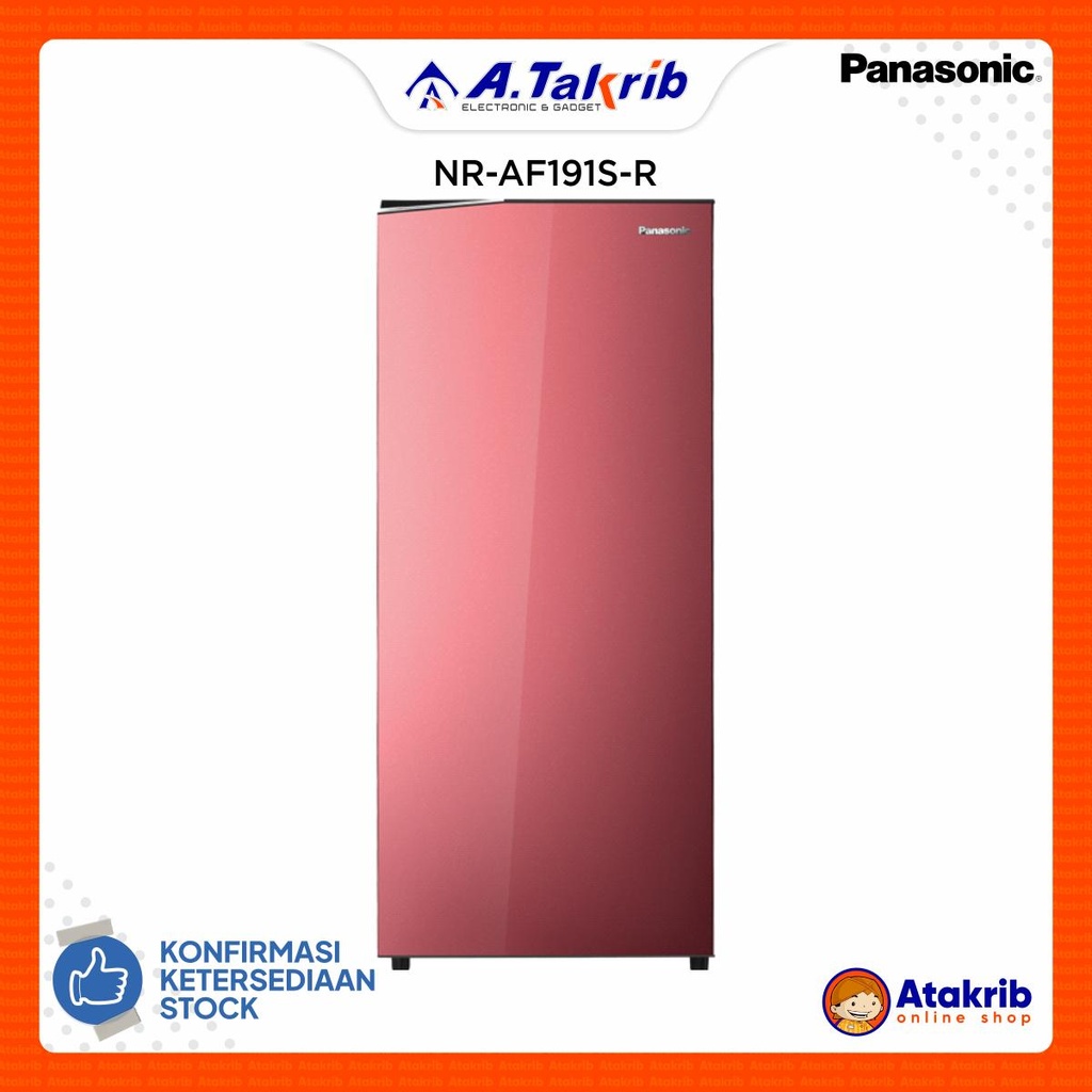 PANASONIC KULKAS 1 PINTU NR-AF191S-R 