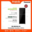 PANASONIC KULKAS 2 PINTU SMALL NR-BB201Q-PK 
