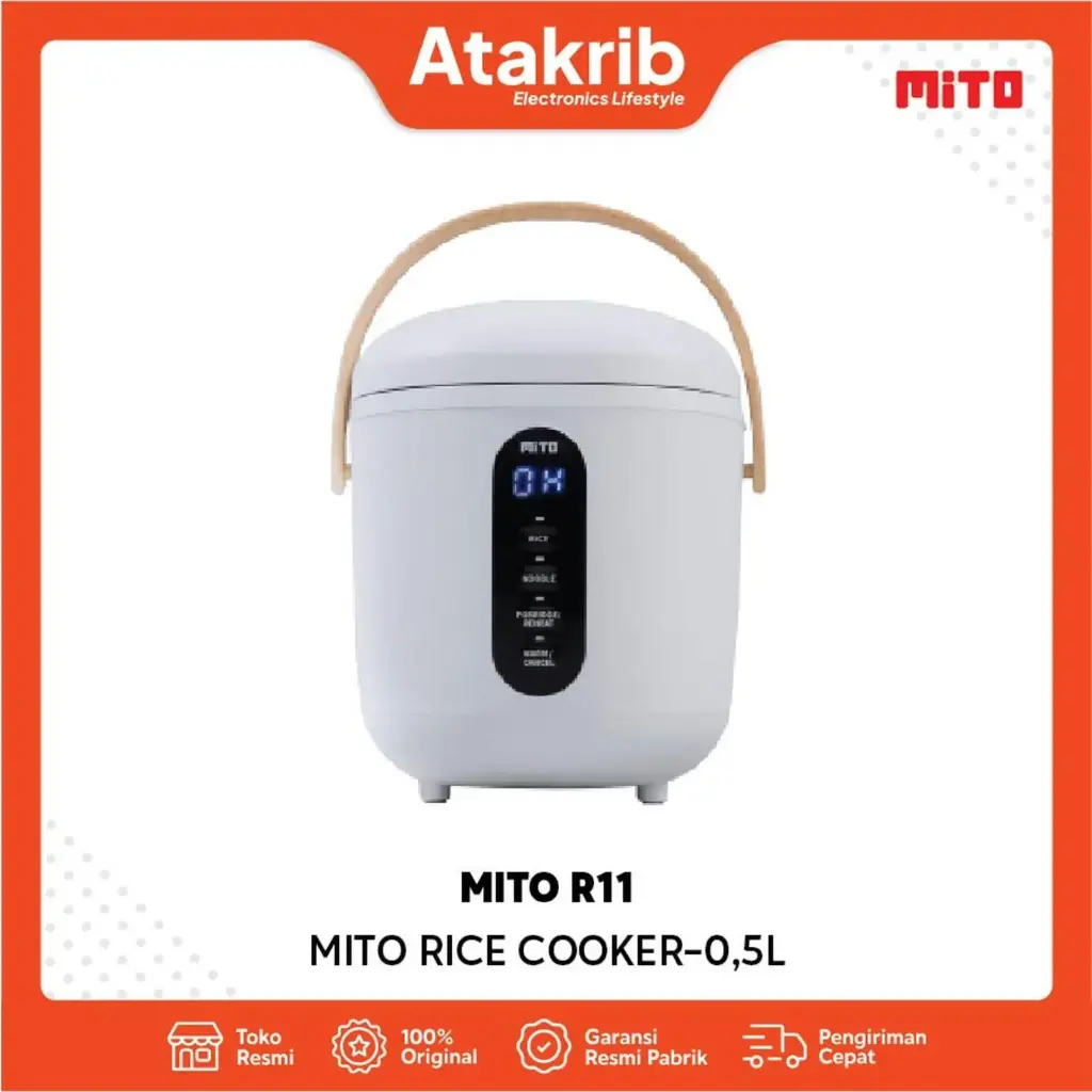 MITO RICE COOKER R-11 WHITE 
