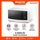 SHARP MICROWAVE R-220MA-WH 