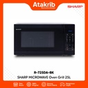 SHARP MICROWAVE R-725DA-BK 