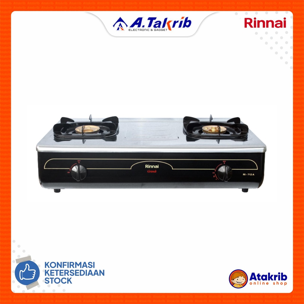 RINNAI KOMPOR GAS KOMERSIAL RI-712A 
