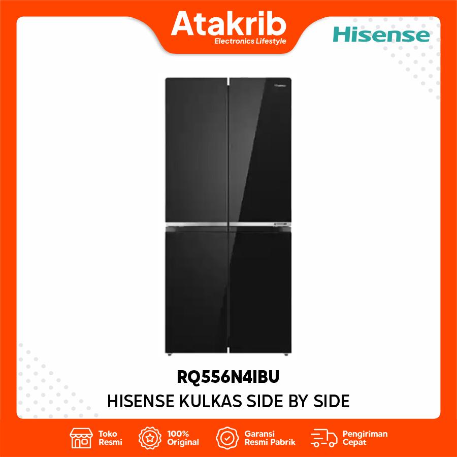 HISENSE KULKAS SIDE BY SIDE RQ556N4IBU 
